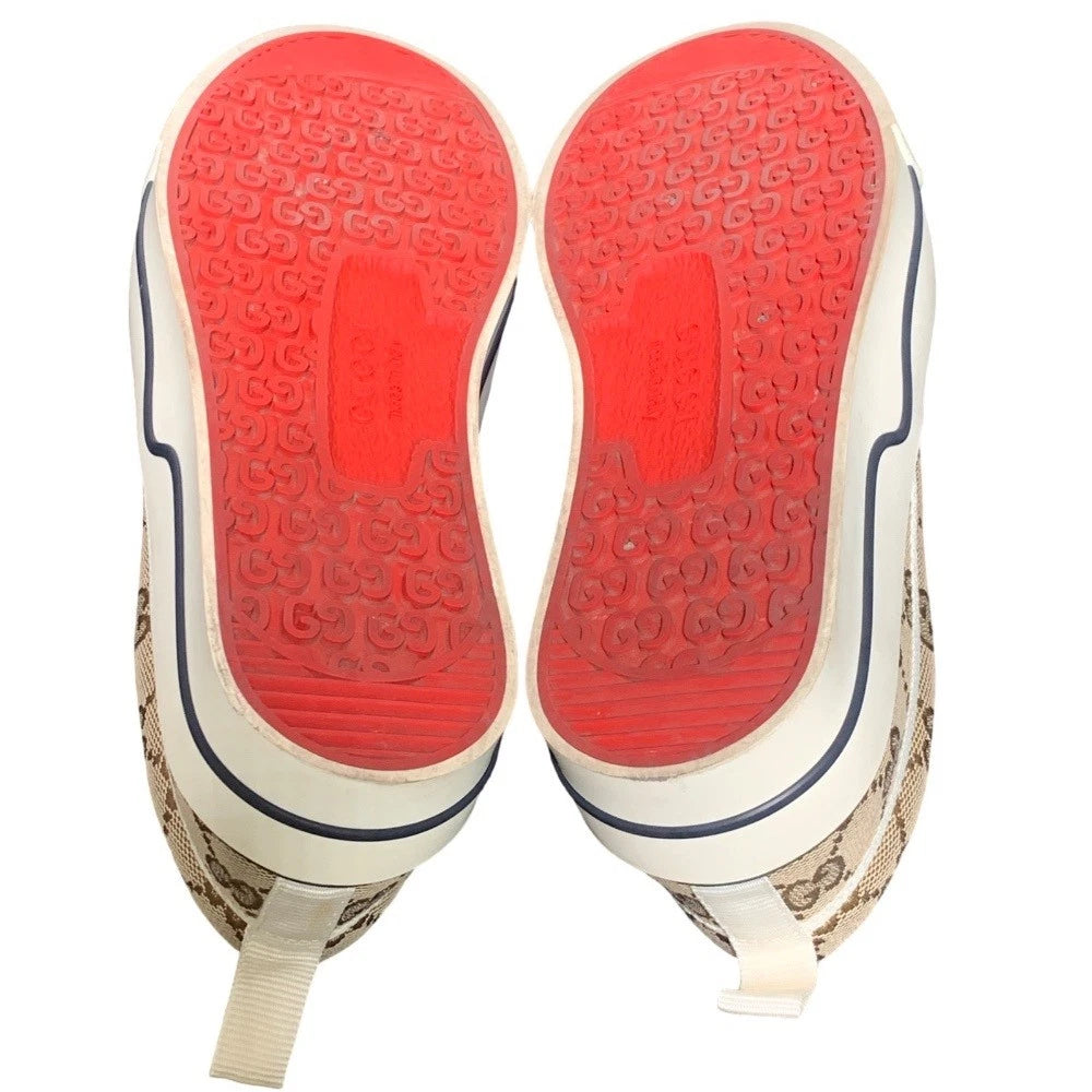 Gucci Women's GG Tennis 1977 Slip-On Sneaker – Beige & Ebony