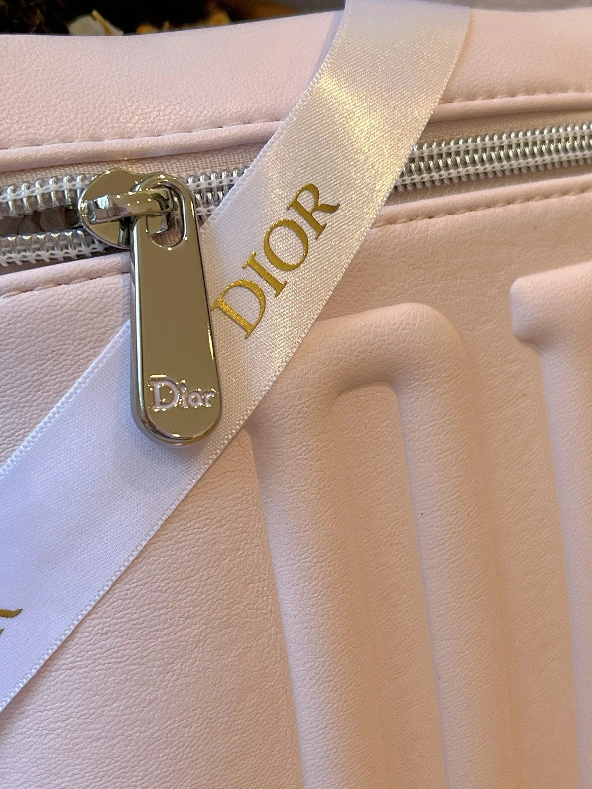 Dior Baby Pink Makeup Bag