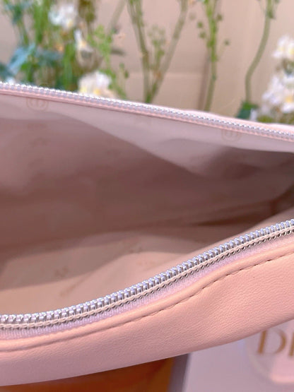 Dior Baby Pink Makeup Bag