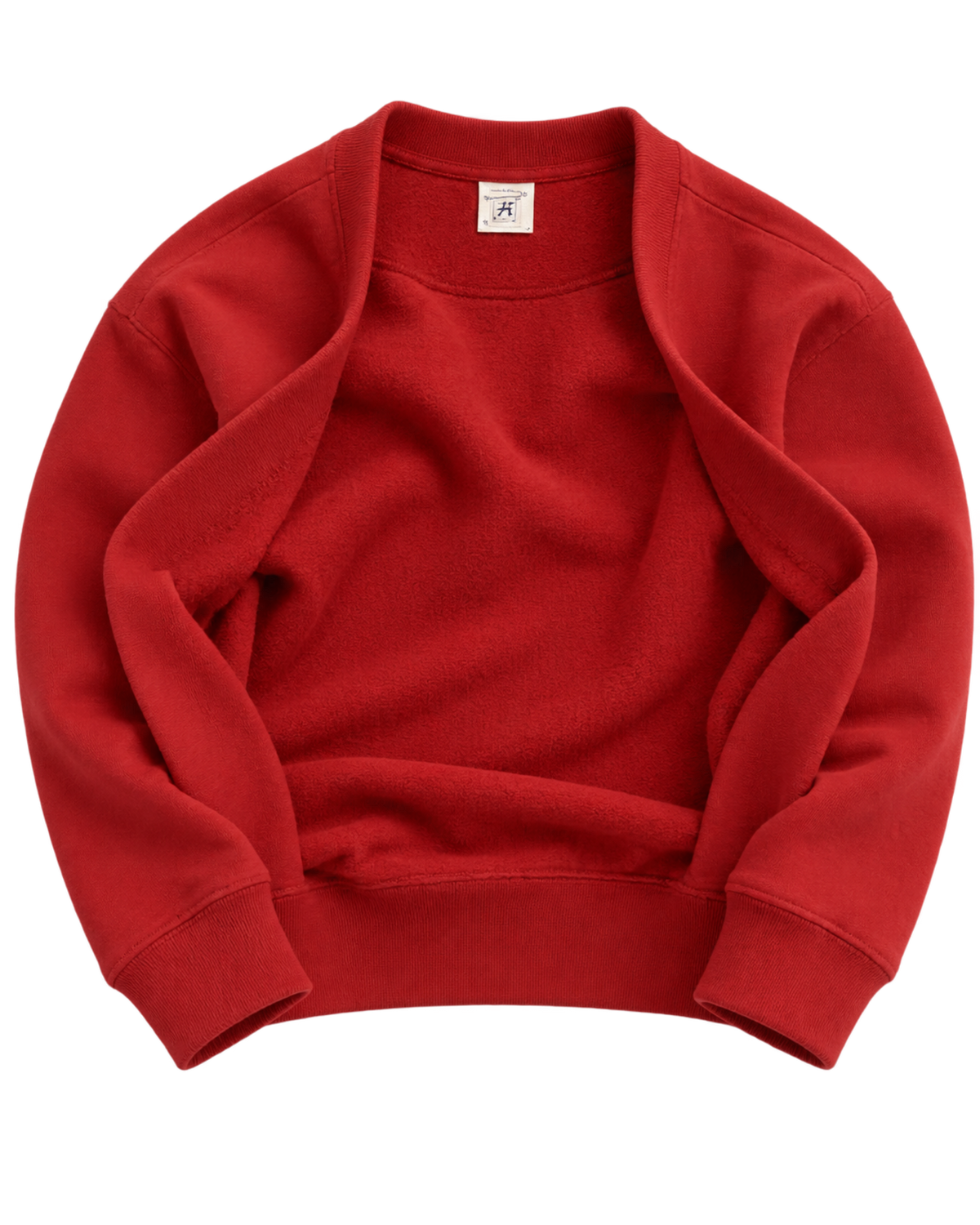 S&R Ivy Crewneck - Ruby/Navy