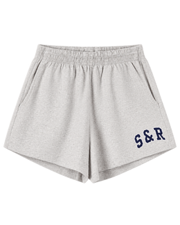 S&R Ivy Disco Short - Heather Gray/Navy