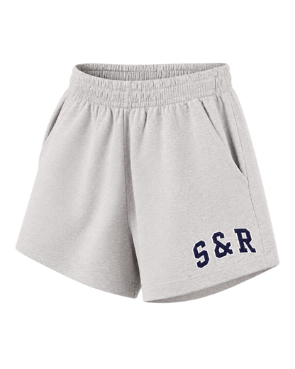 S&R Ivy Disco Short - Heather Gray/Navy