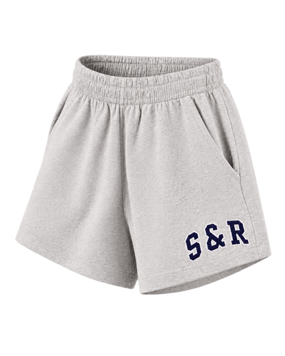 S&R Ivy Disco Short - Heather Gray/Navy