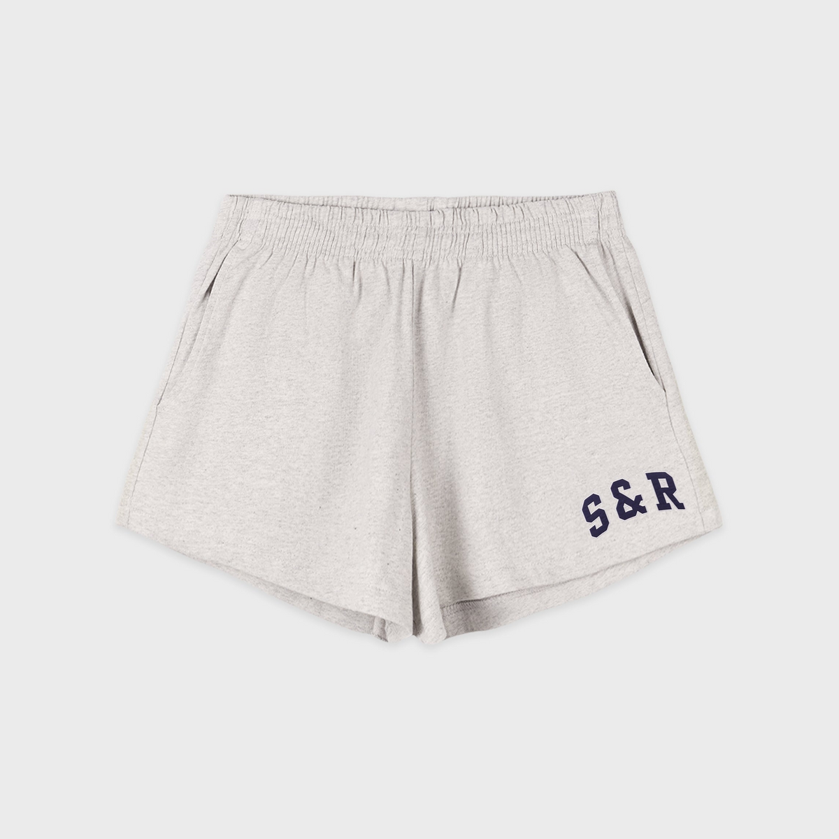 S&R Ivy Disco Short - Heather Gray/Navy
