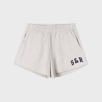 S&R Ivy Disco Short - Heather Gray/Navy