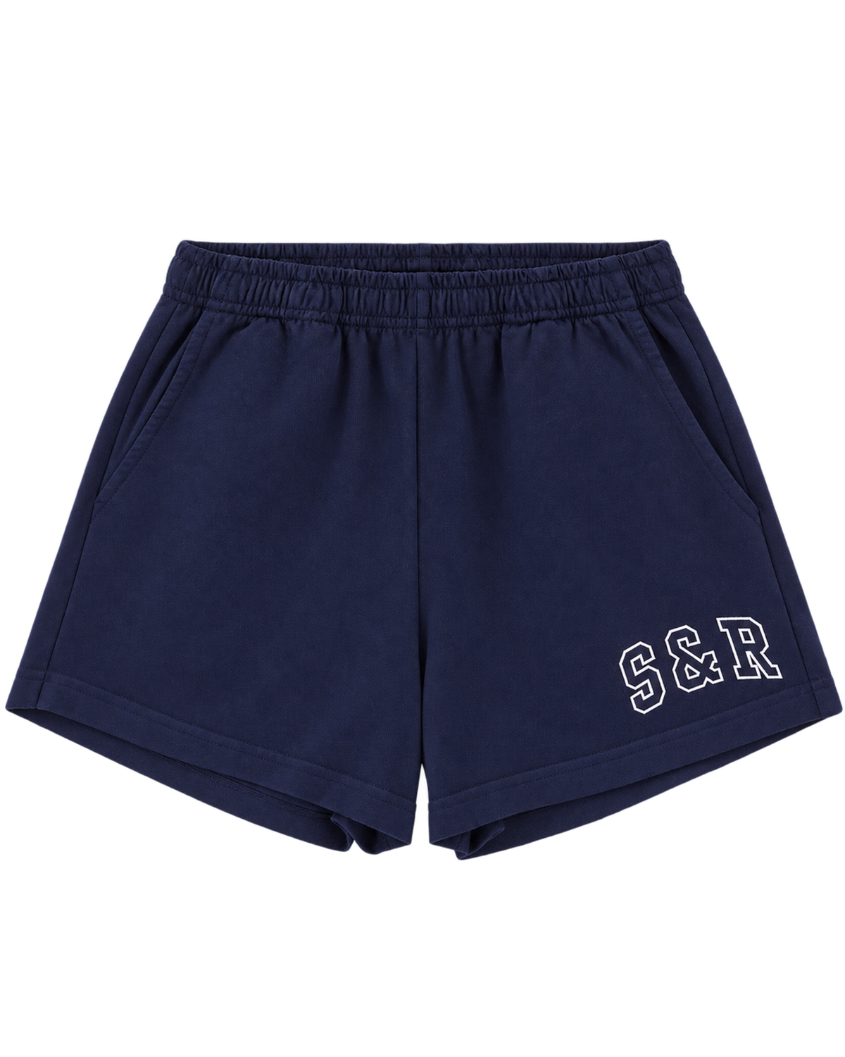 S&R Ivy Disco Short - Navy/White