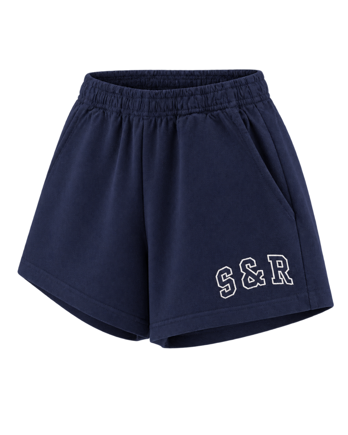 S&R Ivy Disco Short - Navy/White