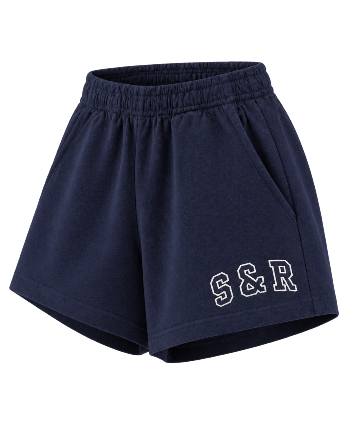 S&R Ivy Disco Short - Navy/White