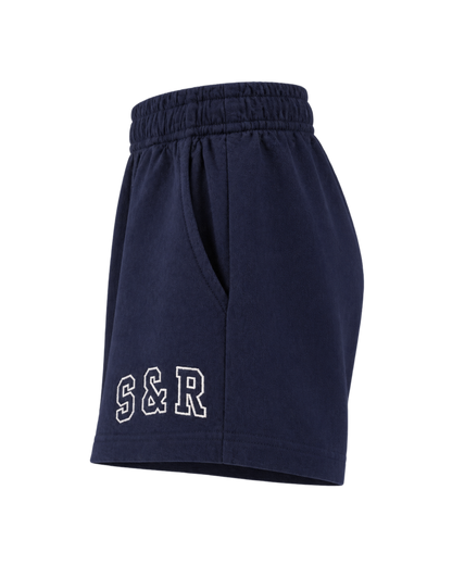 S&R Ivy Disco Short - Navy/White
