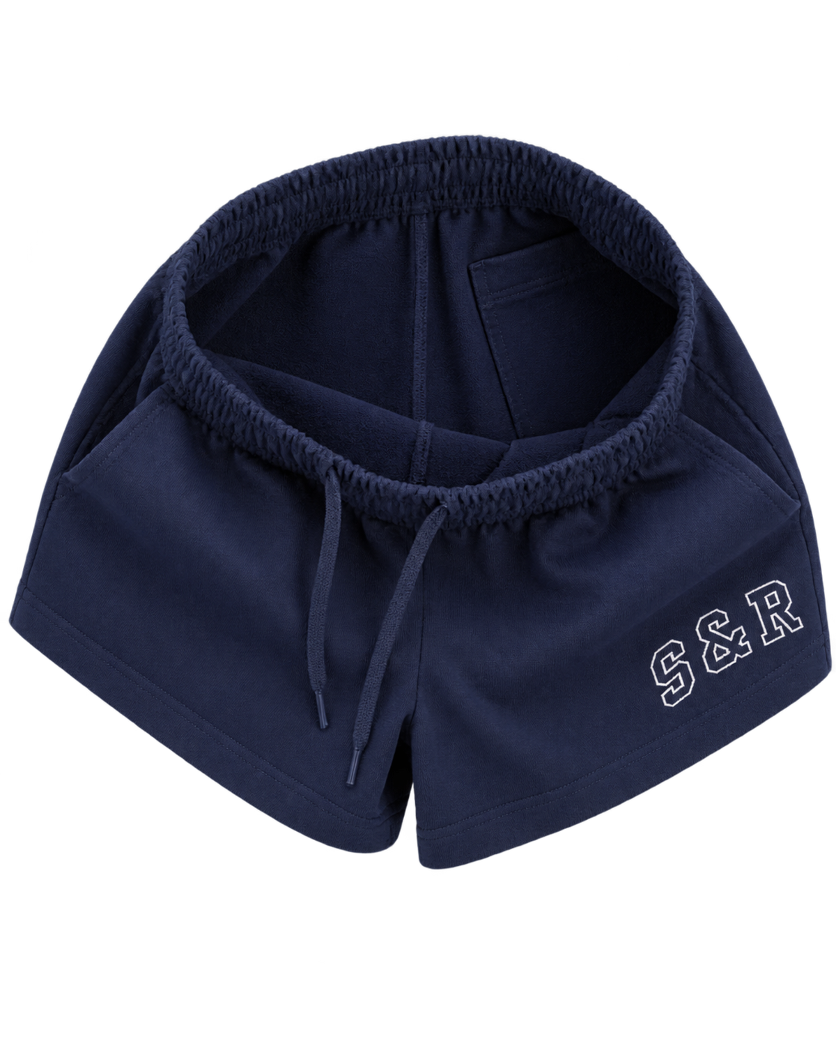S&R Ivy Disco Short - Navy/White