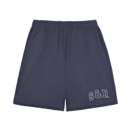 S&R Ivy Gym Short - Navy/White