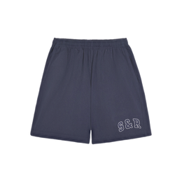 S&R Ivy Gym Short - Navy/White