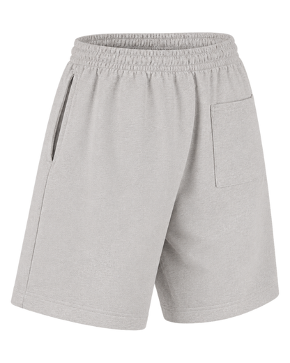 S&R Ivy Gym Short - Heather Gray/Navy