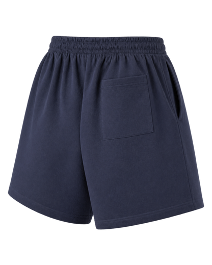 S&R Ivy Gym Short - Navy/White