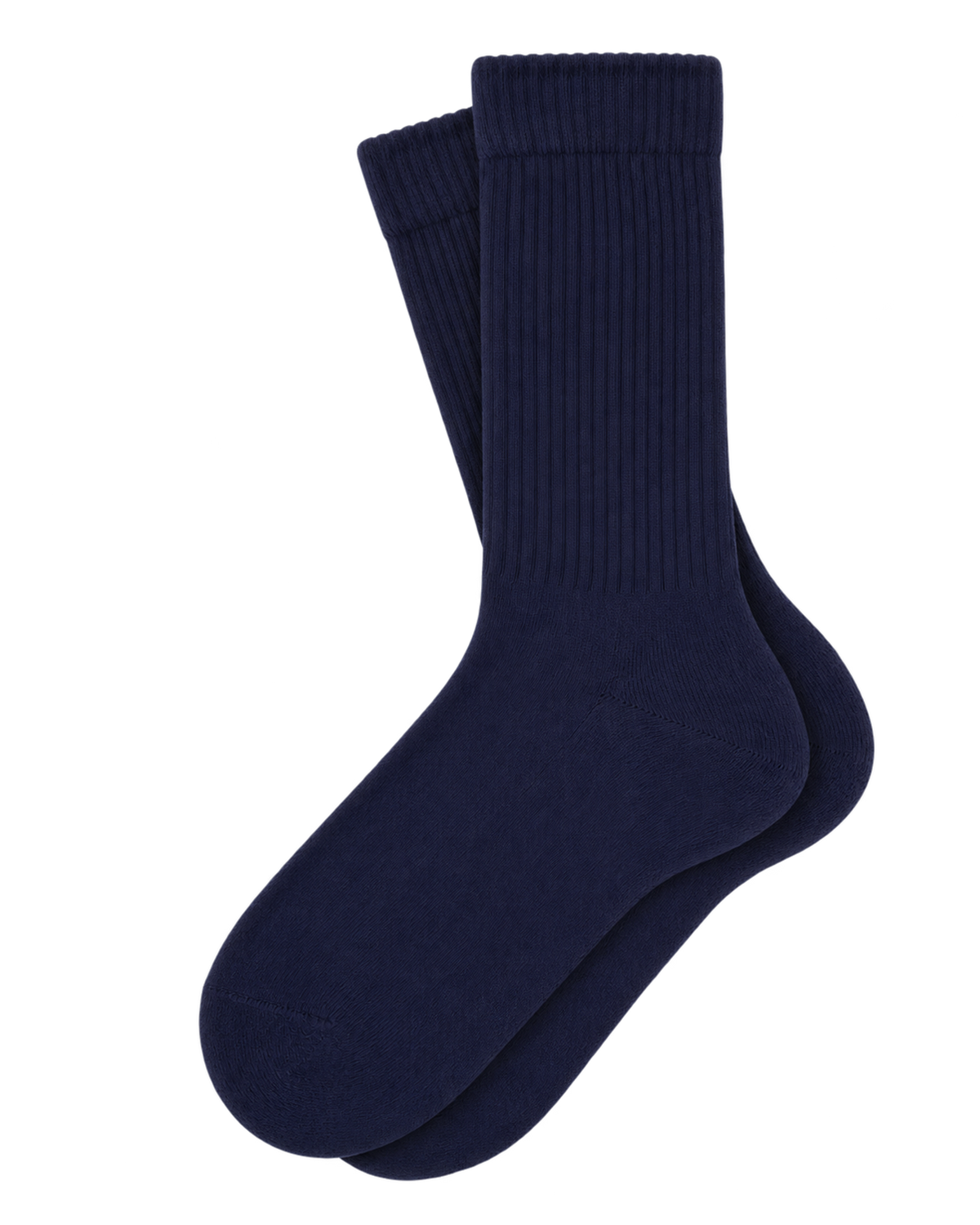 S&R Ivy Socks - Navy/White