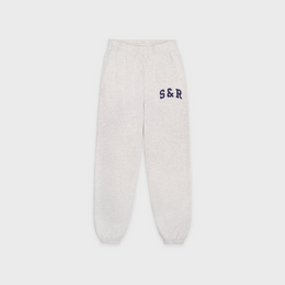S&R Ivy Sweatpant - Heather Gray/Navy