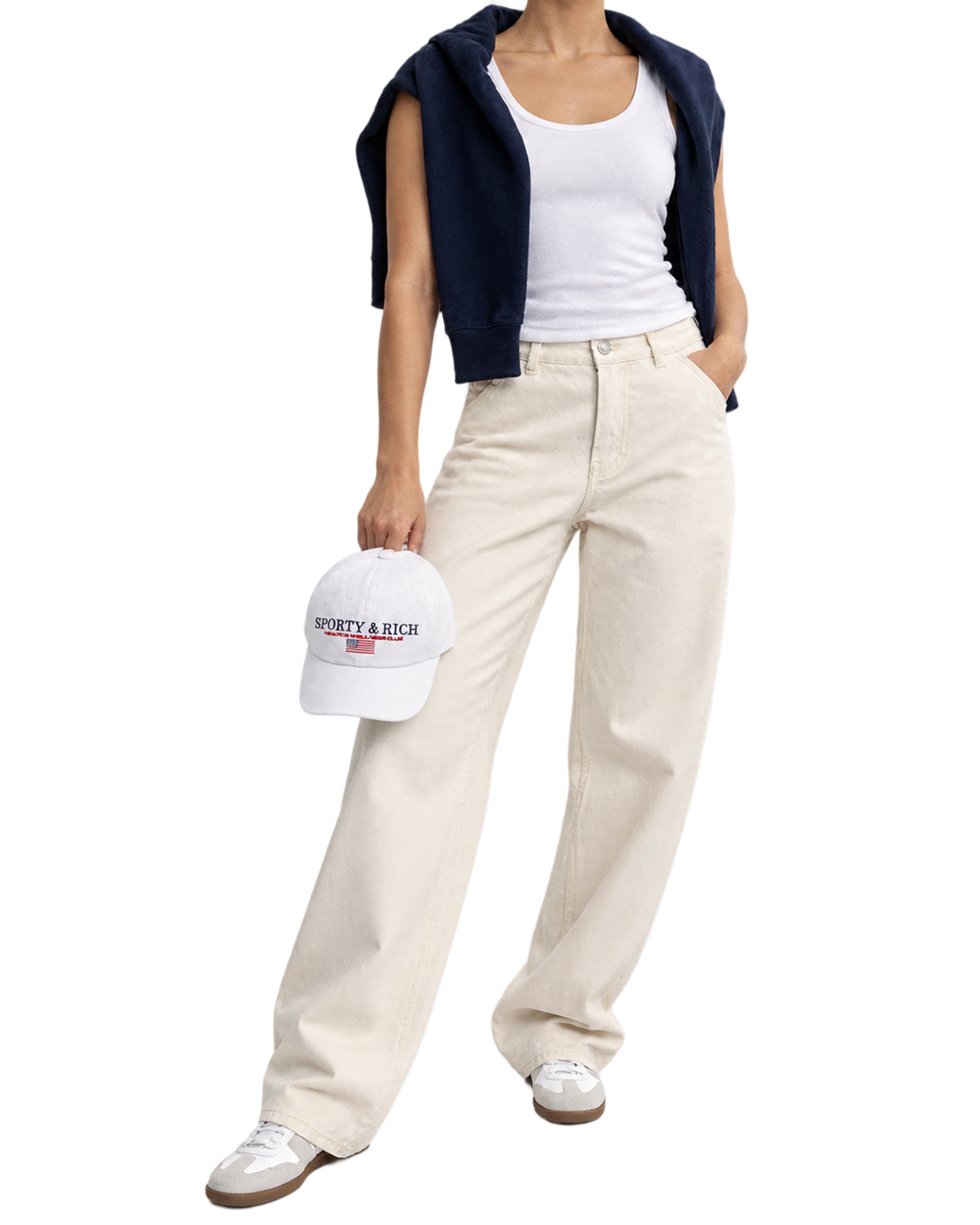 S&R Nautical Hat - White