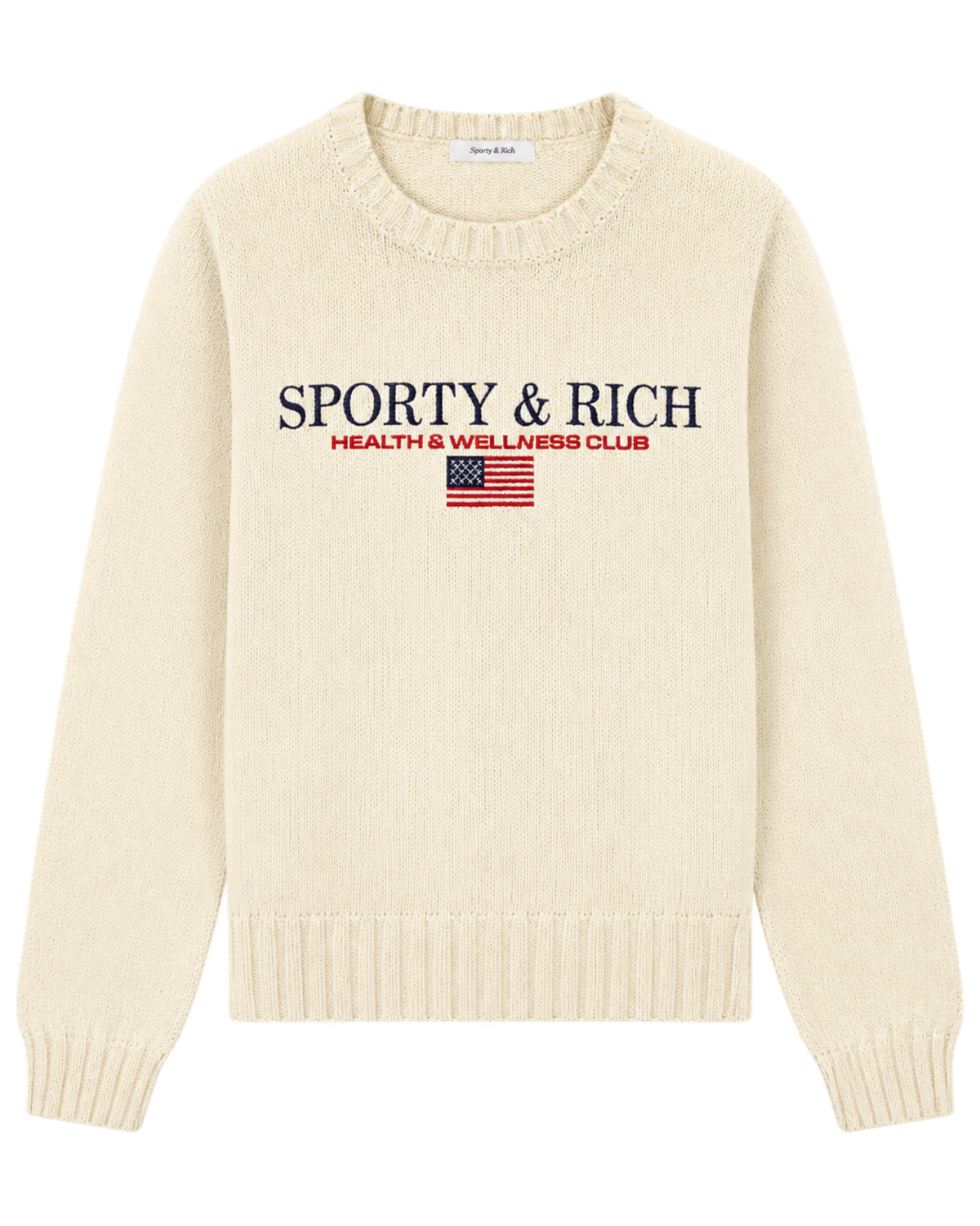 S&R Nautical Knitted Sweater - Ecru
