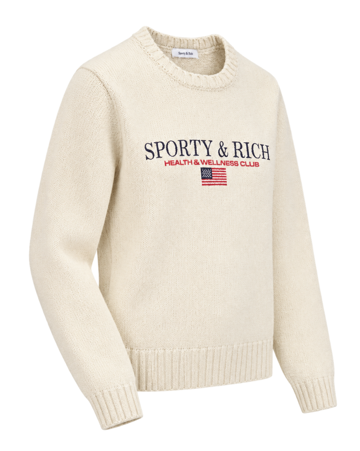 S&R Nautical Knitted Sweater - Ecru