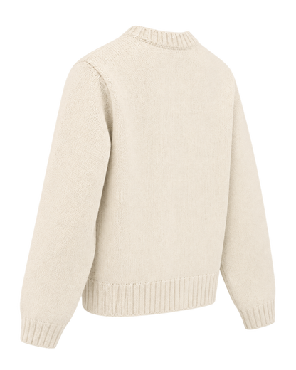S&R Nautical Knitted Sweater - Ecru