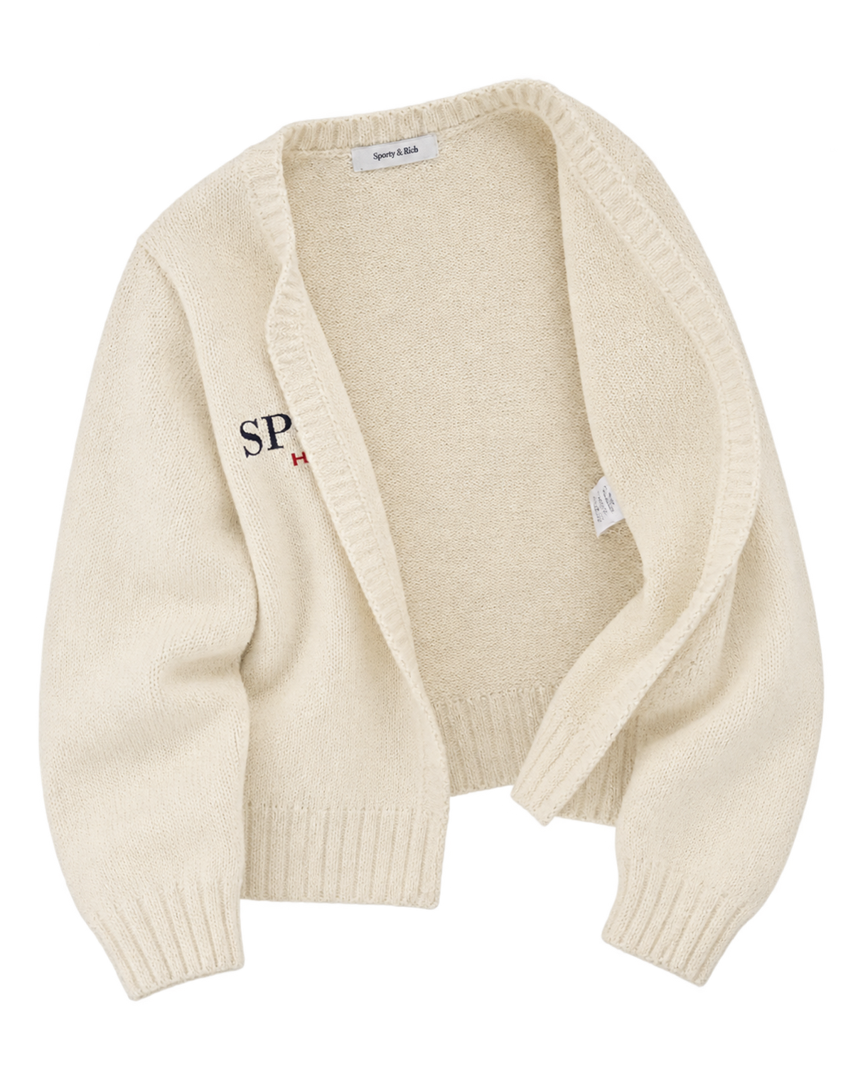 S&R Nautical Knitted Sweater - Ecru