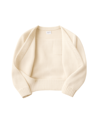S&R Nautical Knitted Sweater - Ecru