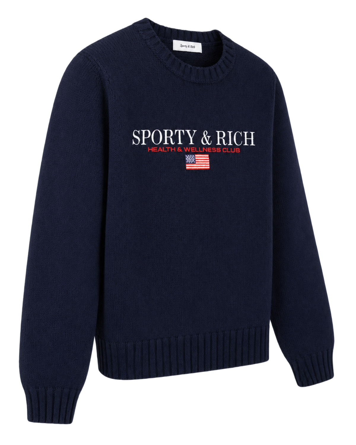 S&R Nautical Knitted Sweater - Navy