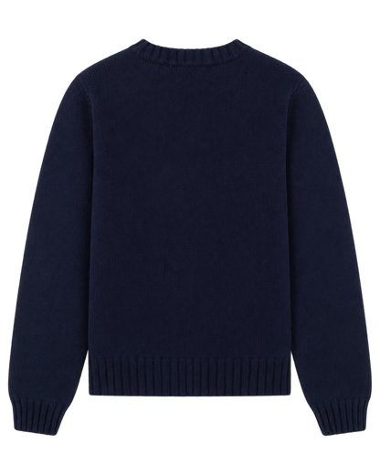 S&R Nautical Knitted Sweater - Navy