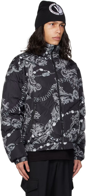 Black Reversible Down Jacket
