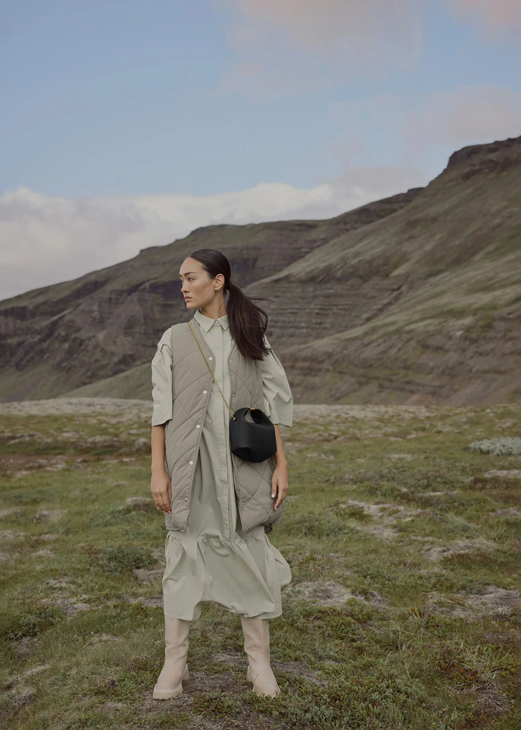 Béri Edition Textured Black Chain