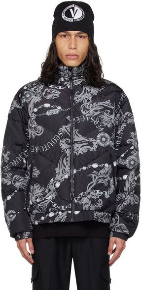Black Reversible Down Jacket