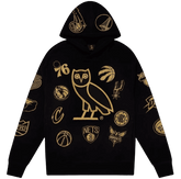 OVO NBA Icons OG Owl Black Hoodie