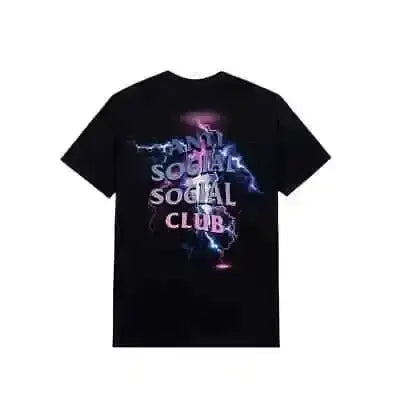 Anti Social Club ASSC Tee - Bolt From The Blue - Size: S T-Shirts | Shop From The Mirage