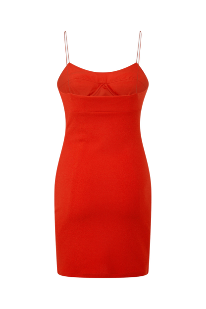 Sablier Jacquard Mini Dress