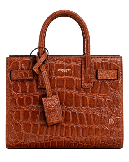 Sac De Jour nano crocodile bag