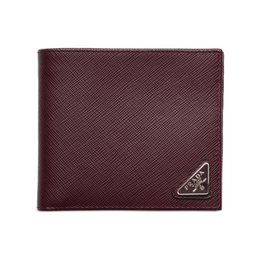 Saffiano logo wallet