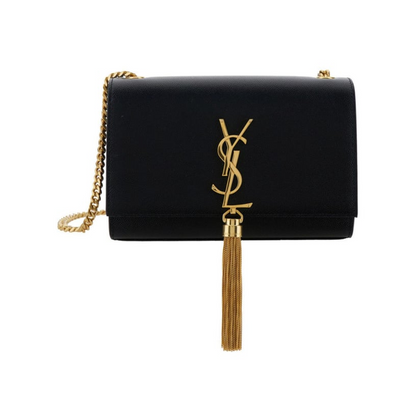 Saint Lauren Black Kate Small Shoulder Bag