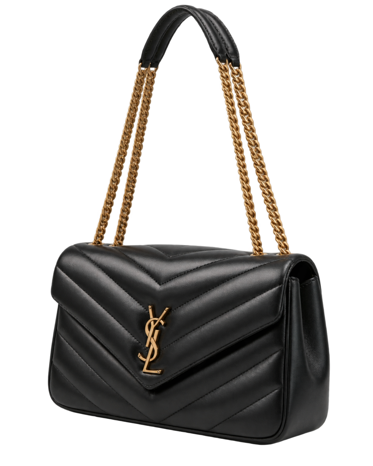 Saint Laurent Black Small Loulou