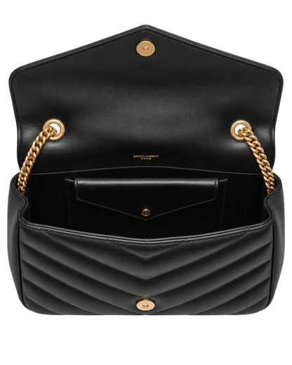Saint Laurent Black Small Loulou