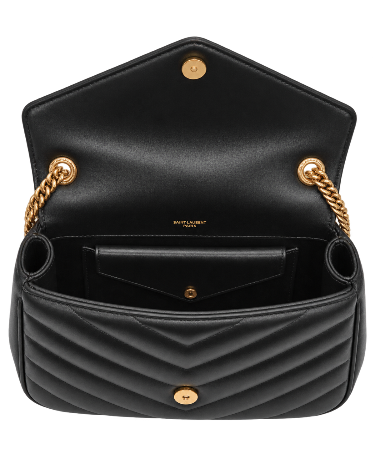 Saint Laurent Black Small Loulou