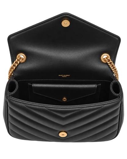 Saint Laurent Black Small Loulou