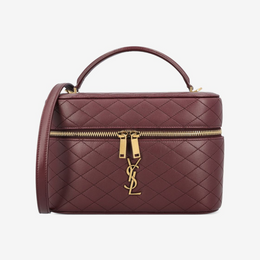 Saint Laurent Gaby large vanity bag in lambskin