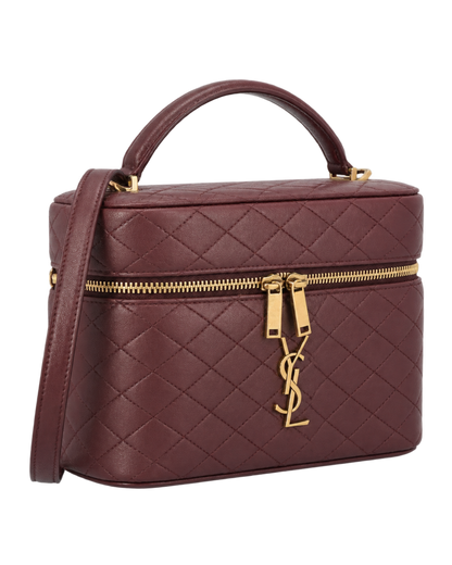 Saint Laurent Gaby large vanity bag in lambskin