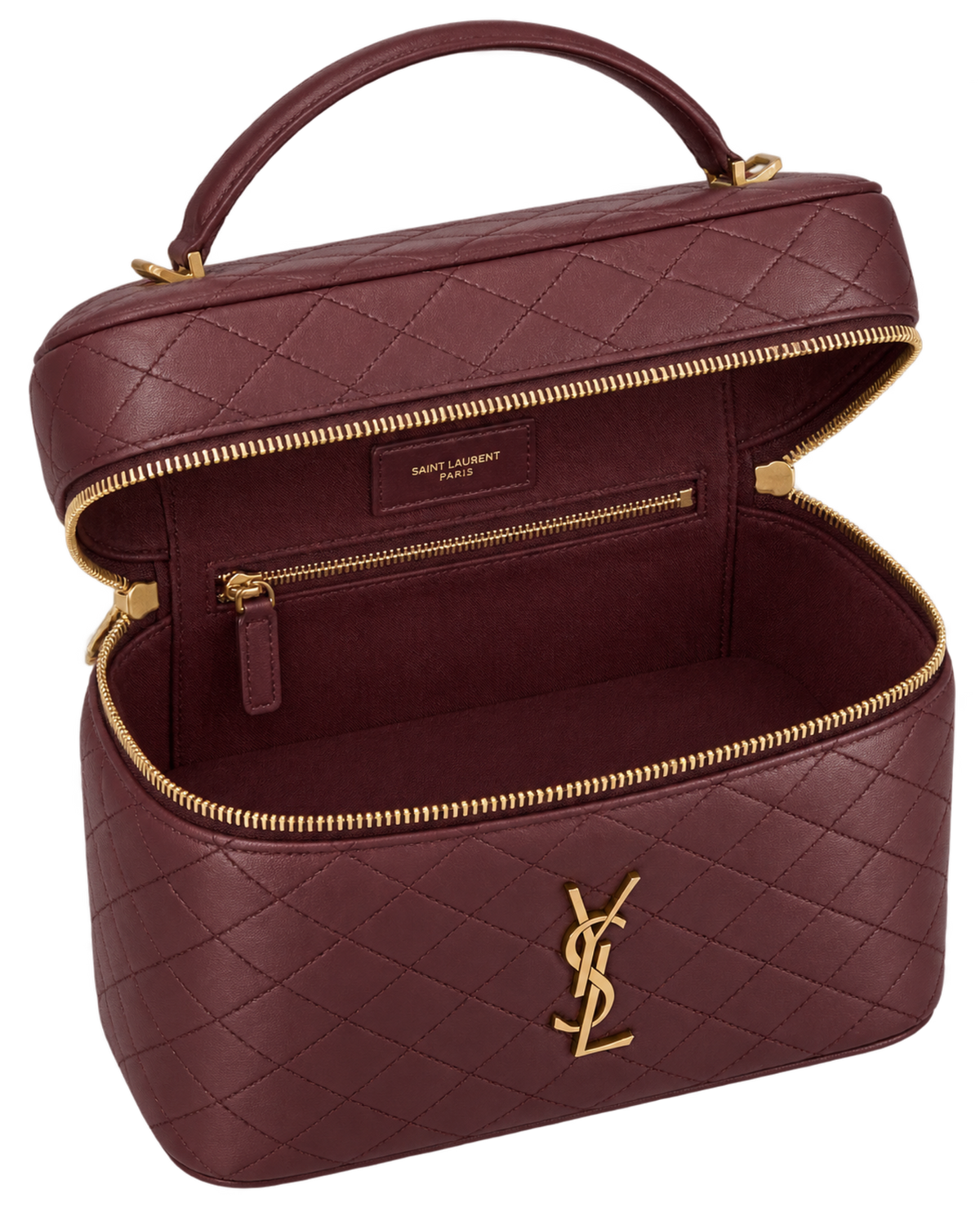 Saint Laurent Gaby large vanity bag in lambskin