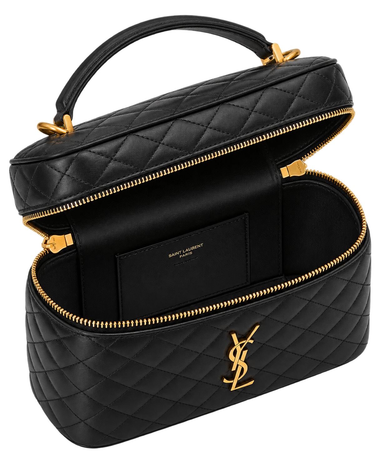 Saint Laurent Gaby large vanity bag in lambskin