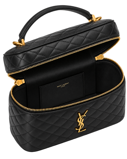 Saint Laurent Gaby large vanity bag in lambskin