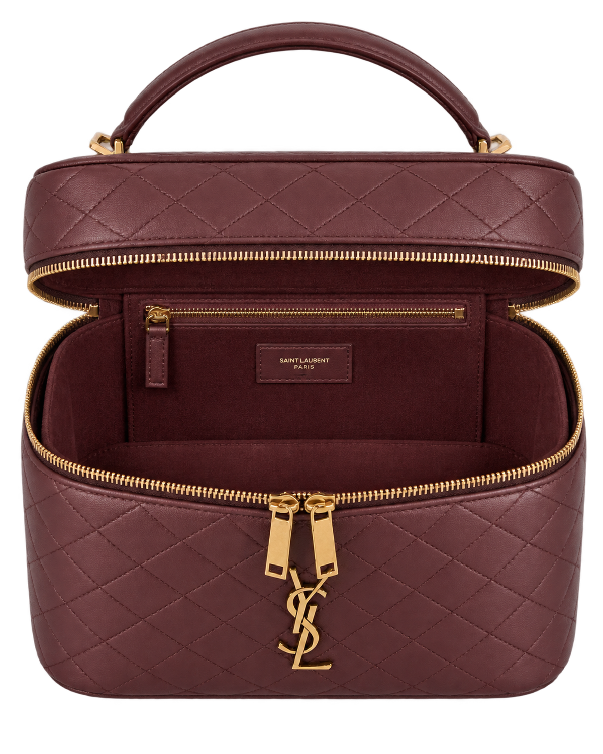 Saint Laurent Gaby large vanity bag in lambskin