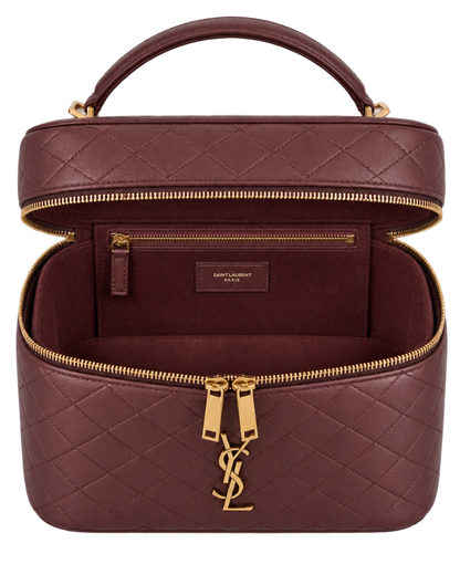 Saint Laurent Gaby large vanity bag in lambskin