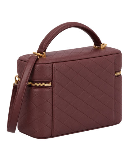 Saint Laurent Gaby large vanity bag in lambskin