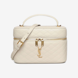 Saint Laurent Gaby large vanity bag in lambskin
